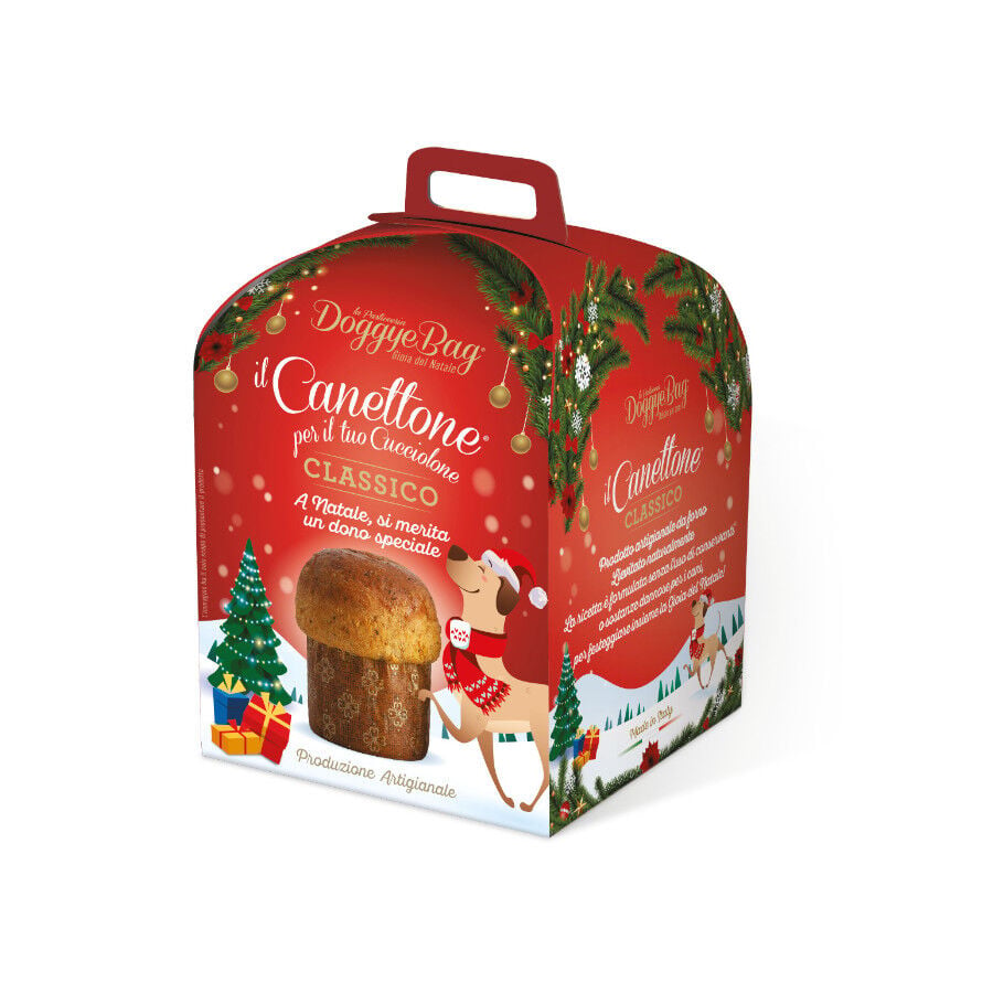 125 g DoggyeBag Snack Canettone Navide&ntilde;o Classic para Perros, , large Imagen numero 1