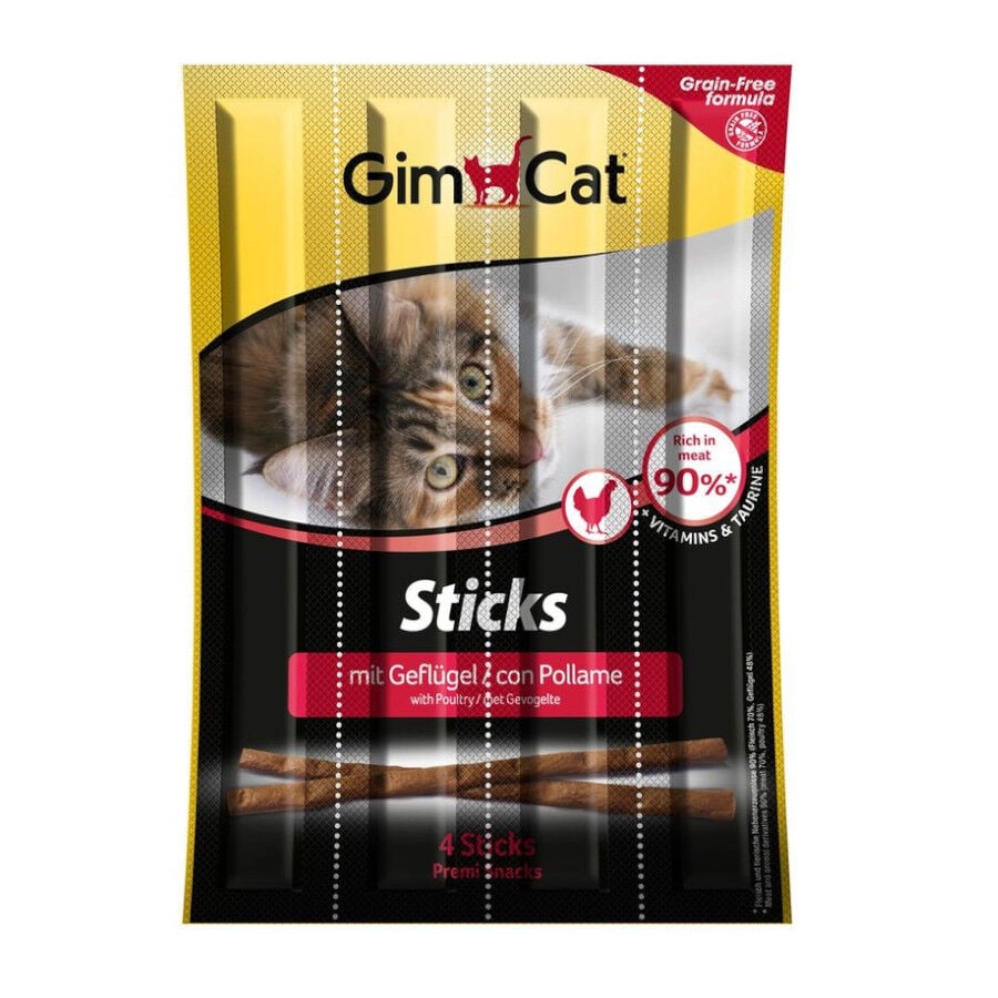 6 kg GimCat Palitos de Pollo e H&iacute;gado para gatos, , large Imagen numero 1