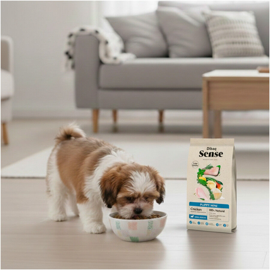 2 kg Dibaq Sense Low Grain Puppy Mini Pollo Pienso para perros, , large indicador imagen numero 5
