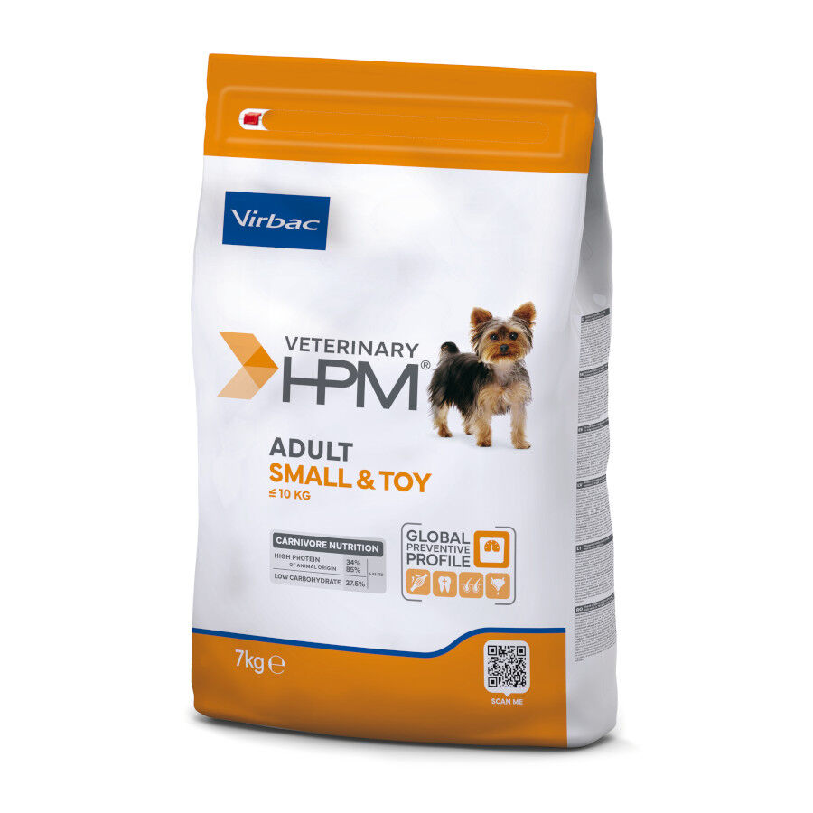 7 kg Virbac Veterinary HPM Adult Small & Toy pienso para perros, , large indicador imagen numero 1