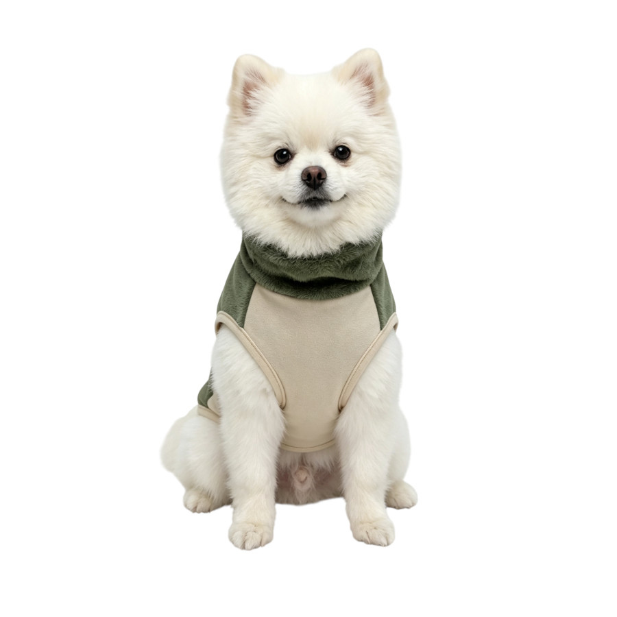Gotoo Jersey Polar Verde para perros, , large indicador imagen numero 7
