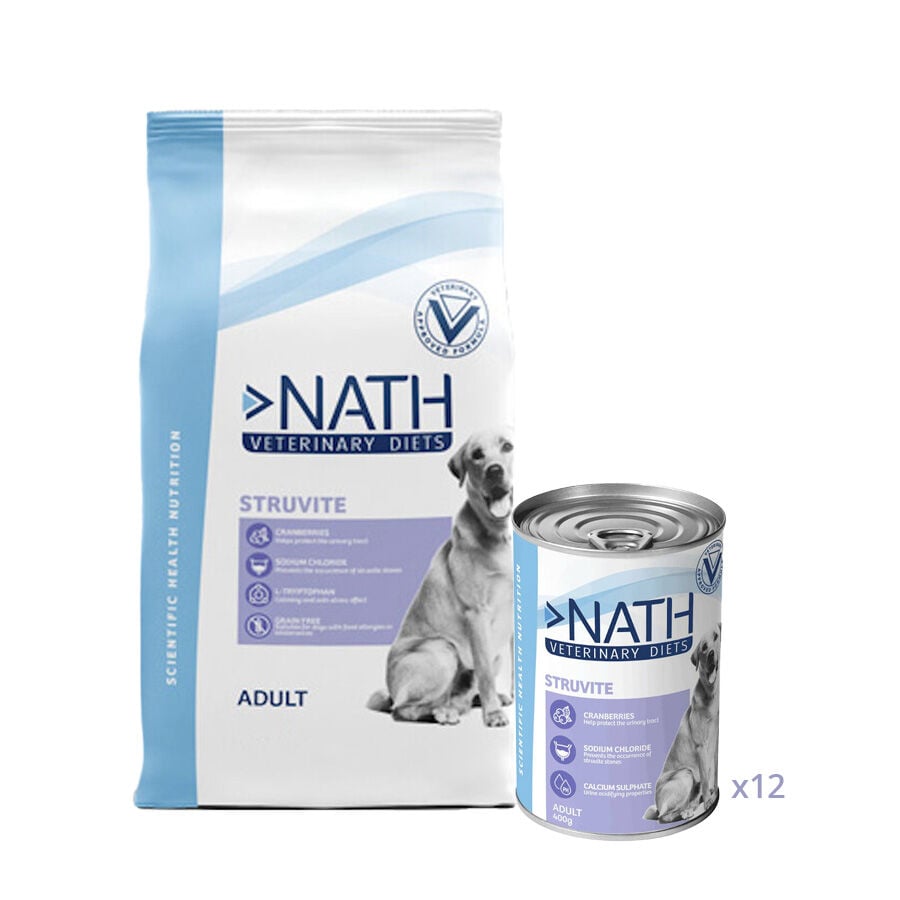 Pack Nath Struvite - pienso y comida h&uacute;meda para perro