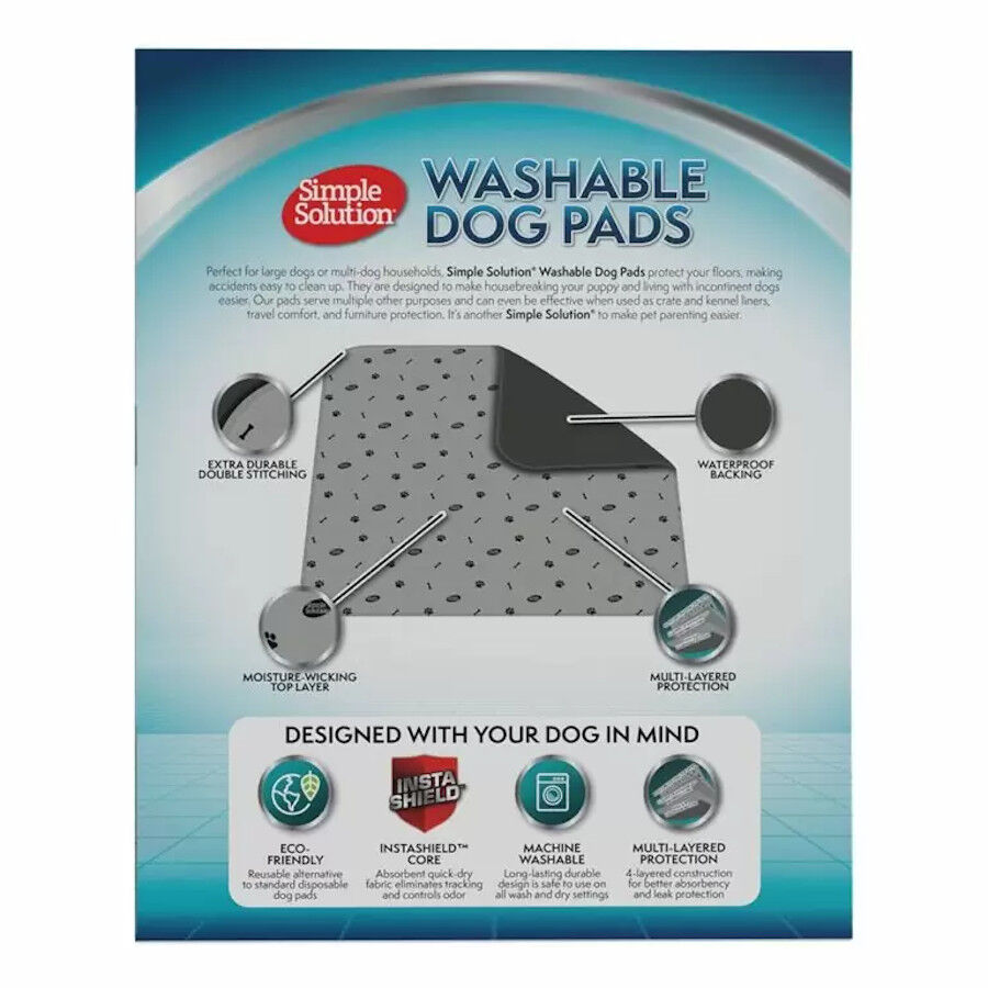 Simple Solution Alfombrillas Lavables para perros &ndash; Pack 2, , large Imagen numero 2