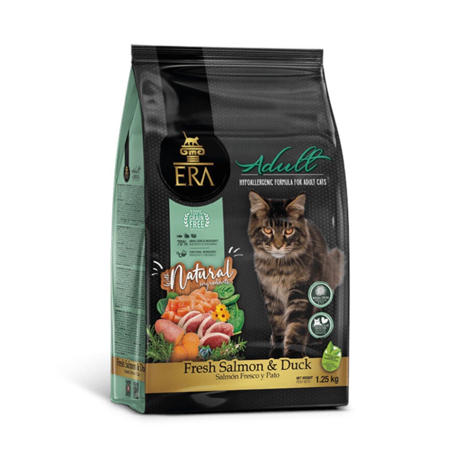 ERA Grain Free Adult Salm&oacute;n y Pato pienso para gatos