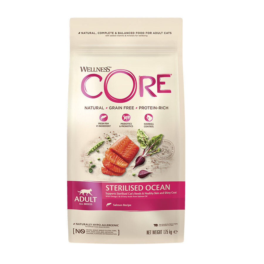 Wellness Core Adult Sterilised Ocean Salm&oacute;n pienso para gatos