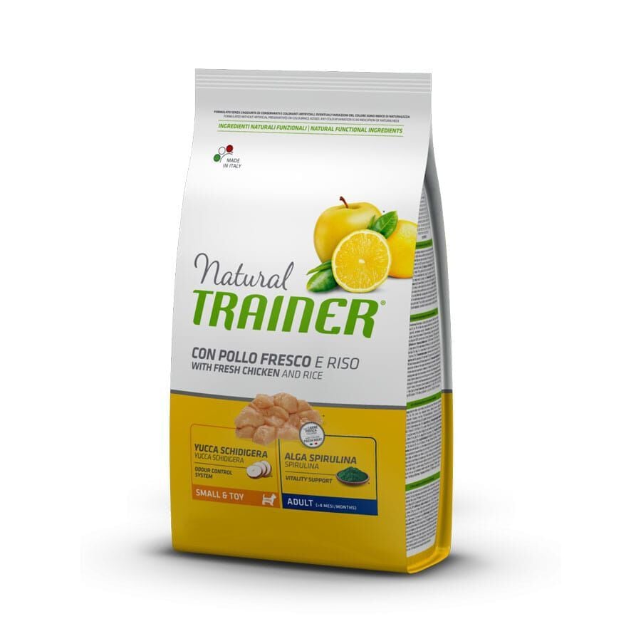 2 kg Natural Trainer Adult Small&Toy Pollo pienso para perros, , large indicador imagen numero 2