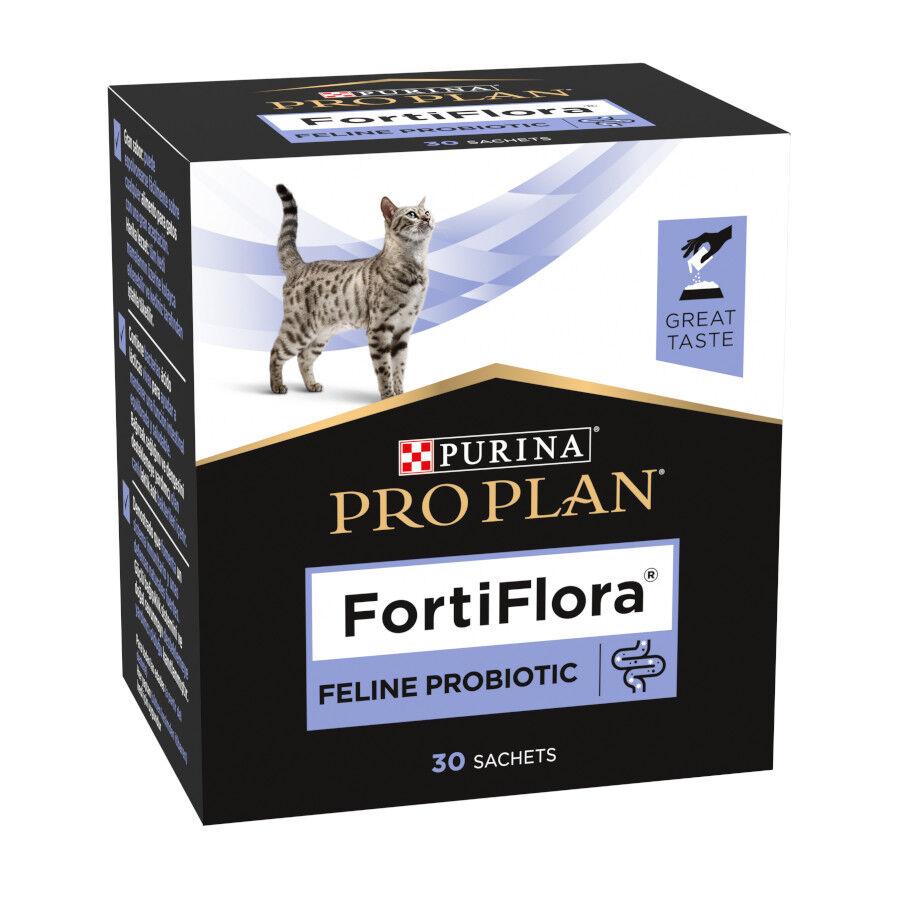 30 sobres x 1 g Pro Plan Veterinary Diets FortiFlora Probi&oacute;tico para gatos, , large indicador imagen numero 1