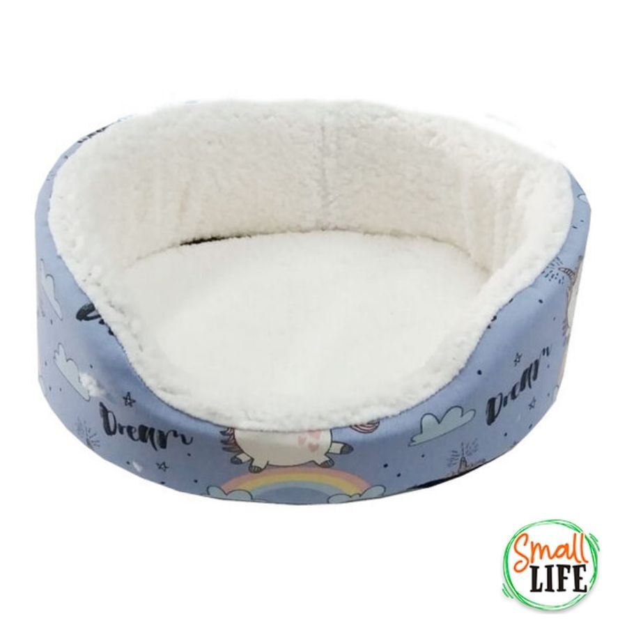 Small Life Cama con Estampado de Unicornio para peque&ntilde;o roedor, , large indicador imagen numero 2