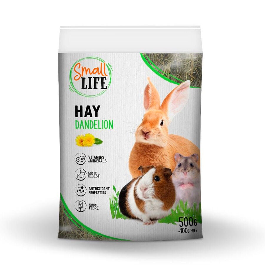 500 g Small Life Heno de Diente de Le&oacute;n para roedores, , large Imagen numero 1
