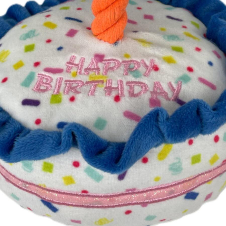 Tootoy! Comfort Brithday Cake Cuddler peluche con sonido para perros, , large indicador imagen numero 3