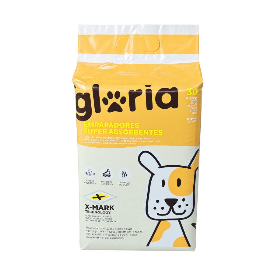 Gloria Pack 30 Empapadores Absorbentes para perros, , large Imagen numero 1
