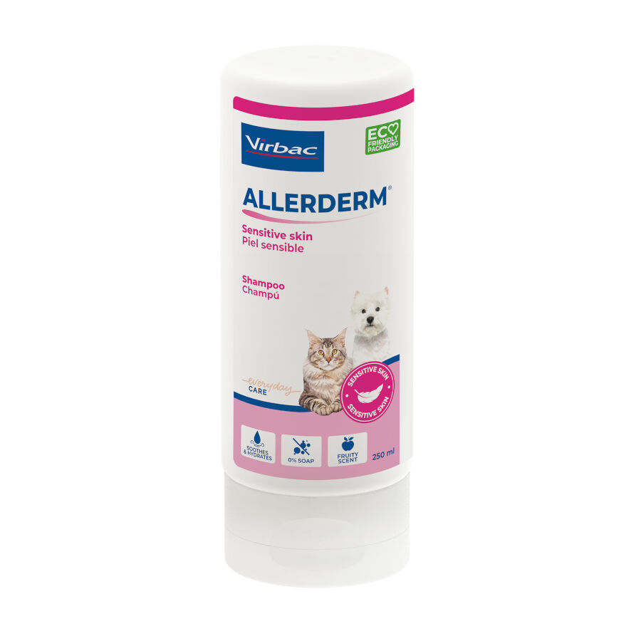 Virbac Allerderm Champ&uacute; Piel Sensible para perros y gatos