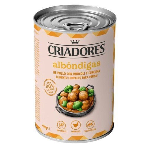 400 g Criadores Alb&oacute;ndigas Pollo lata para perros, , large Imagen numero 1
