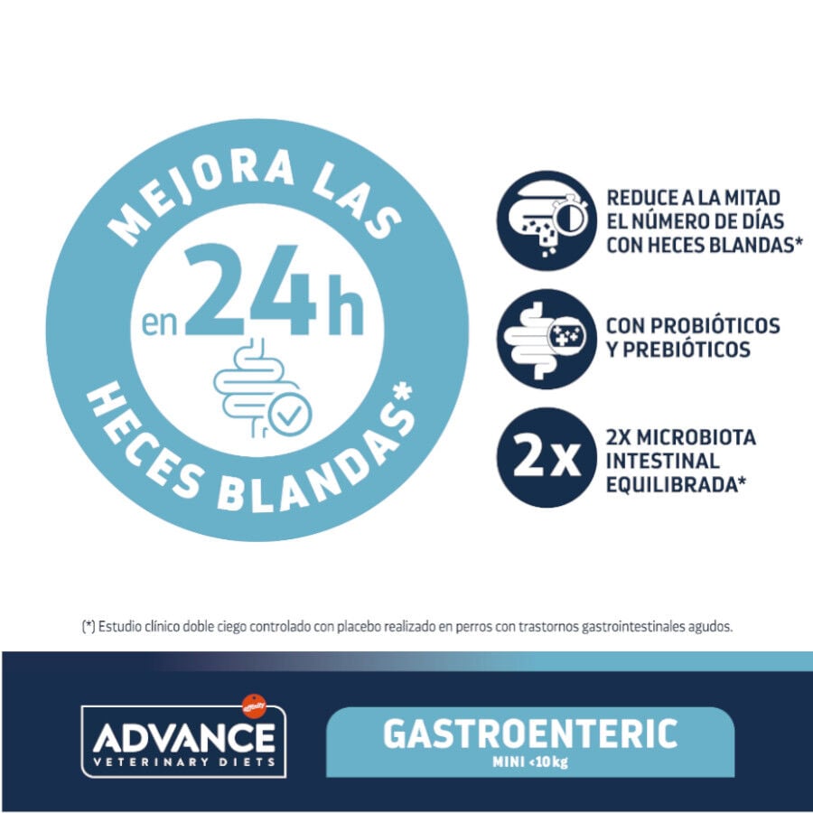 3 kg Advance Veterinary Diets Gastroenteric Mini pienso para perros, , large Imagen numero 2