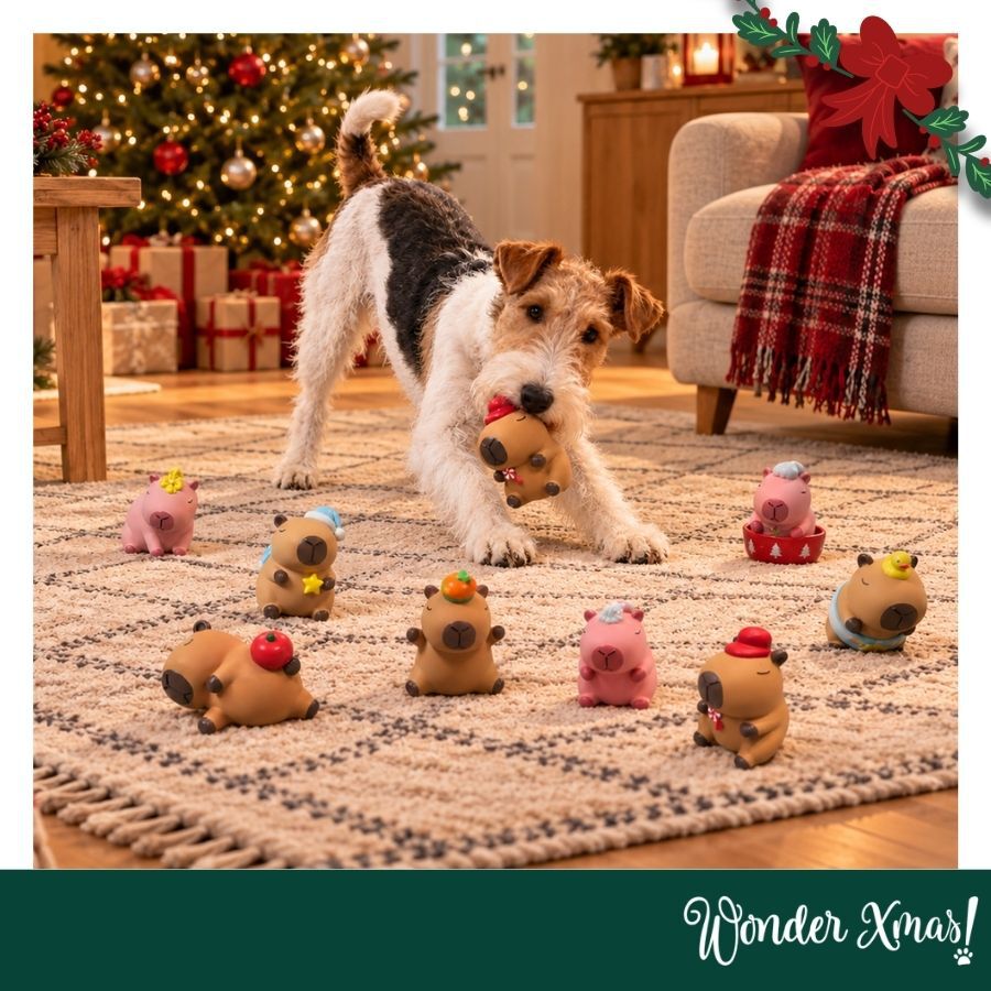 Wonder Christmas Colecci&oacute;n Capibara Juguete para perros, , large indicador imagen numero 2