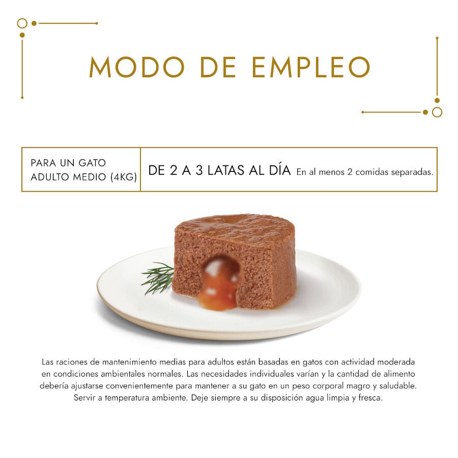 85 g Gourmet Gold Fondant con At&uacute;n en pat&eacute; lata para gatos, , large Imagen numero 3