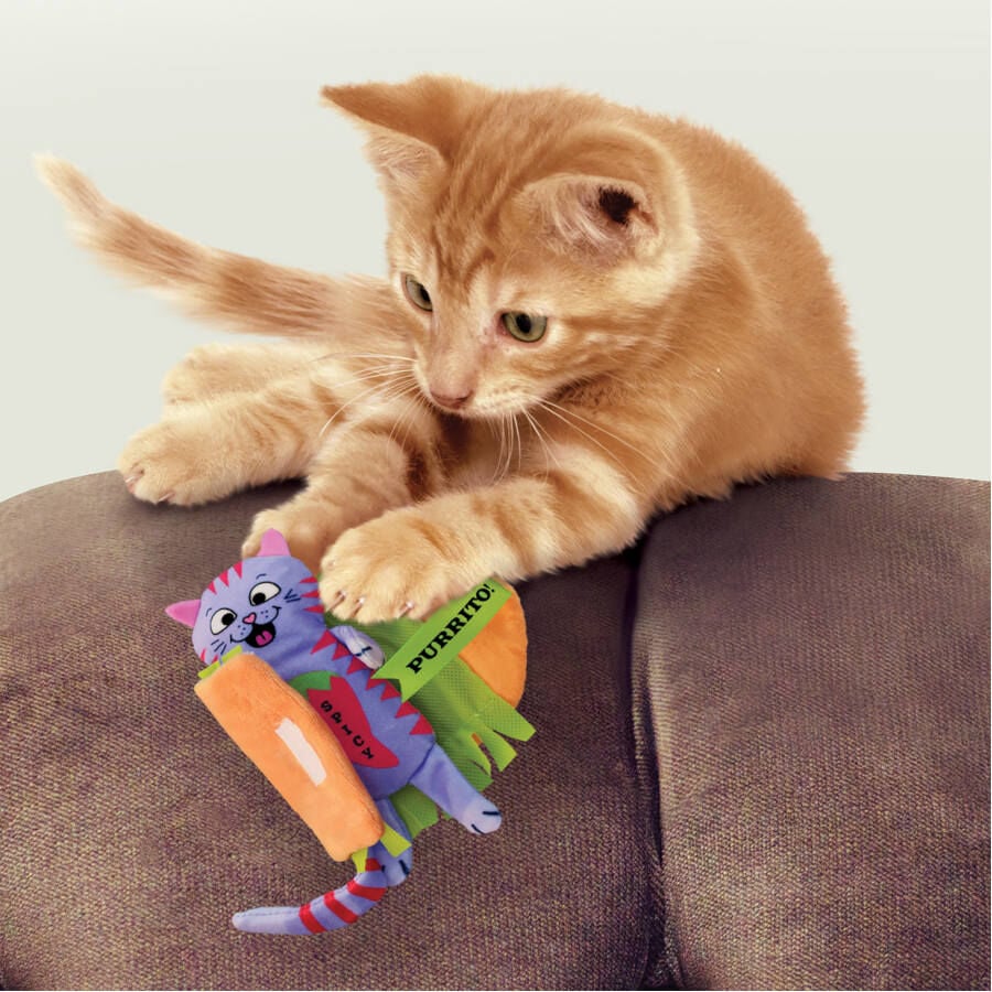 Kong Pull-A-Partz Purrito peluche para gatos, , large Imagen numero 2