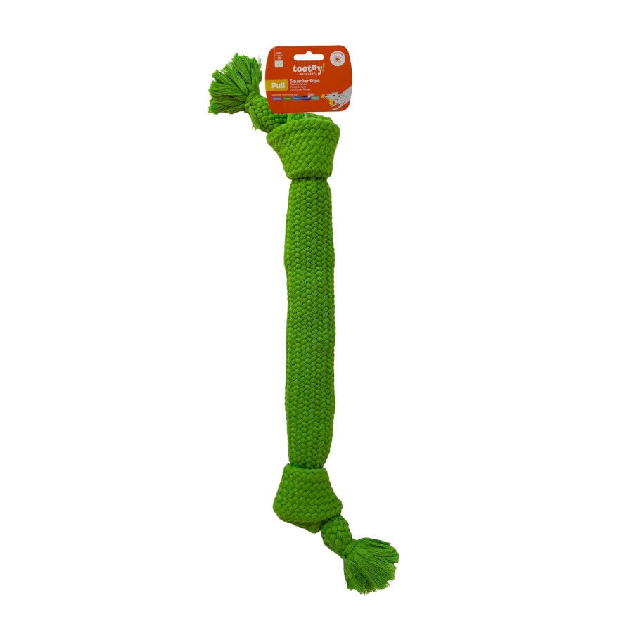 Tootoy! Hueso Mordedor de Cuerda Verde para perros, , large indicador imagen numero 8