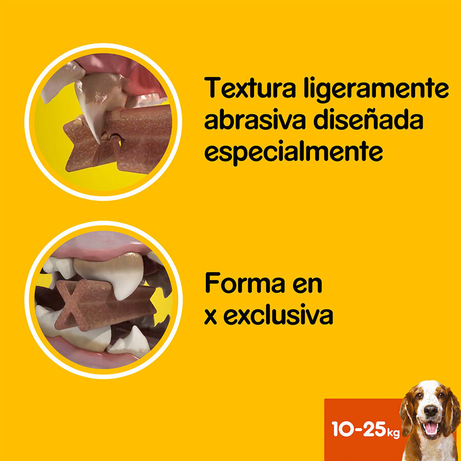 105 barritas Pedigree Dentastix Snacks Dentales para perros medianos, , large indicador imagen numero 6
