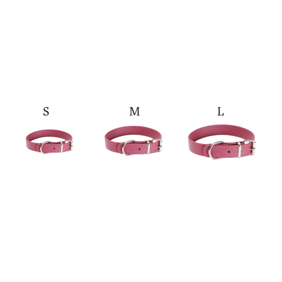 Gotoo Collar Biothane rojo vino para perros, , large Imagen numero 8