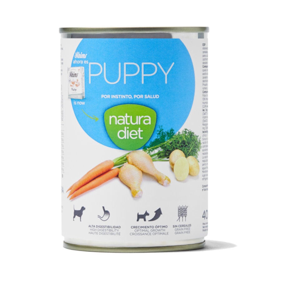 Natura Diet Puppy lata de alimento h&uacute;medo para perros