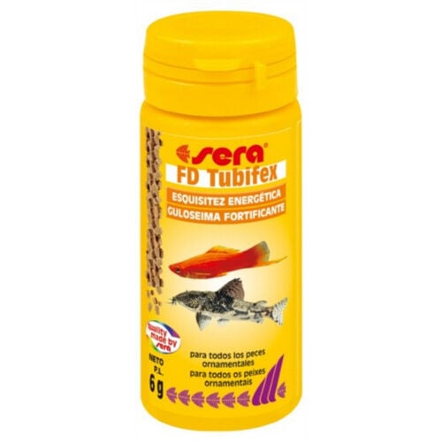 Sera FD Tubifex Golosinas Energ&eacute;ticas para peces