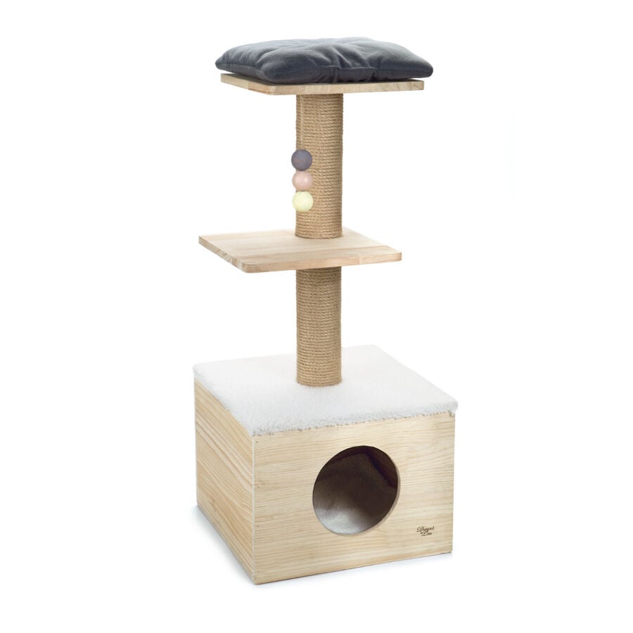 Designed by Lotte Kamina Madera &aacute;rbol rascador para gatos, , large Imagen numero 1