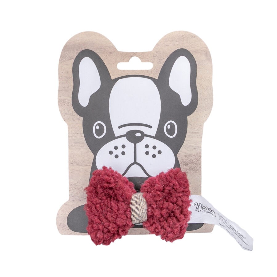 Wonder Christmas Pajarita Navide&ntilde;a Roja para perros, , large indicador imagen numero 5