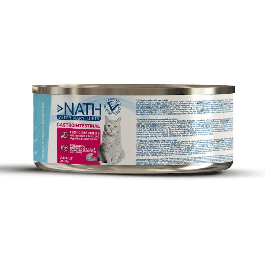 Nath Veterinary Diets Gastrointestinal Salm&oacute;n lata para gatos