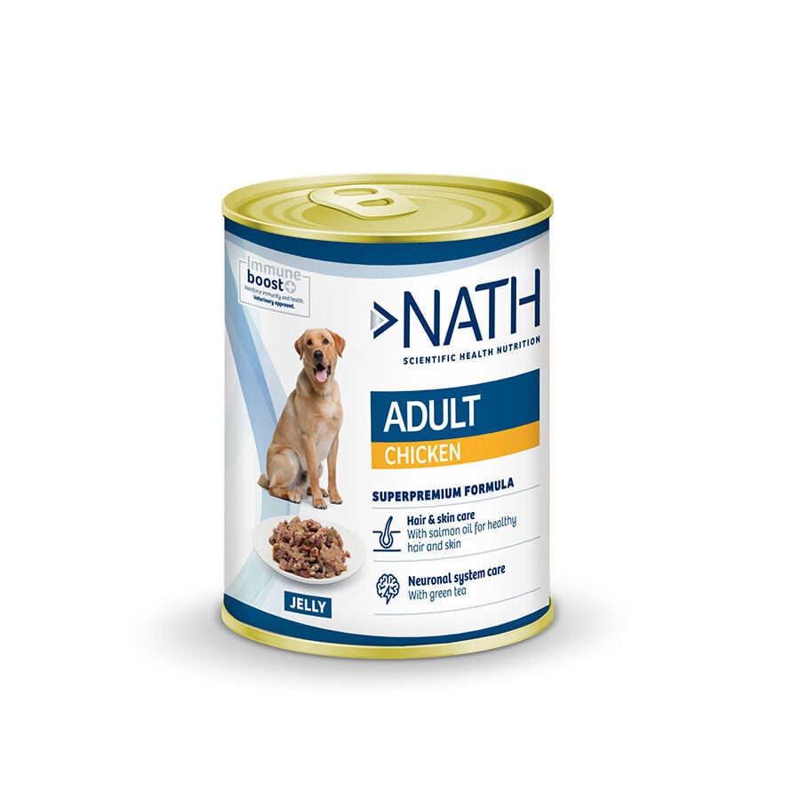 400 g Nath Adult Pollo en Gelatina para perros, , large Imagen numero 1