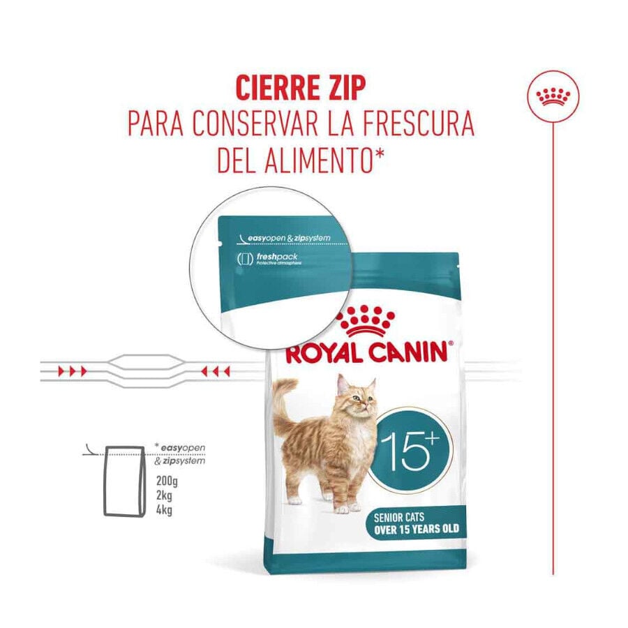 4 kg Royal Canin Ageing +15 pienso para gato senior&nbsp;, , large indicador imagen numero 6