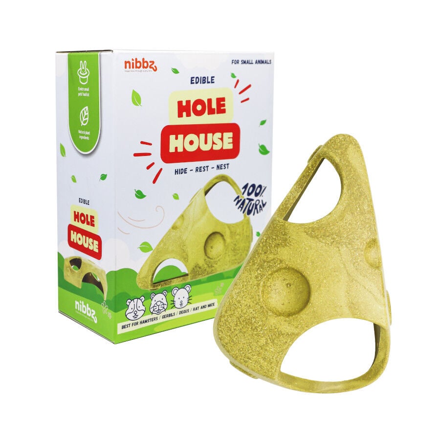 Nibbz Casa de Queso Comestible complemento alimenticio para roedores &nbsp;, , large Imagen numero 1