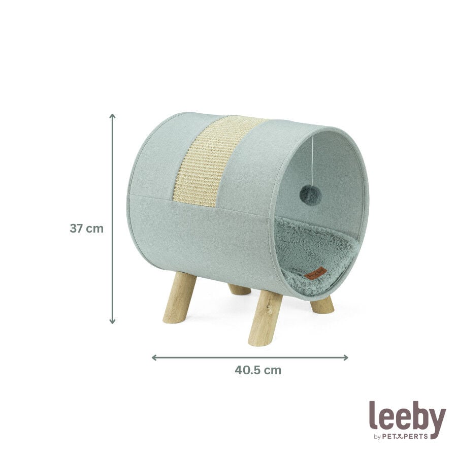 Leeby Saffira cama con rascador y juguete para gatos, , large indicador imagen numero 4