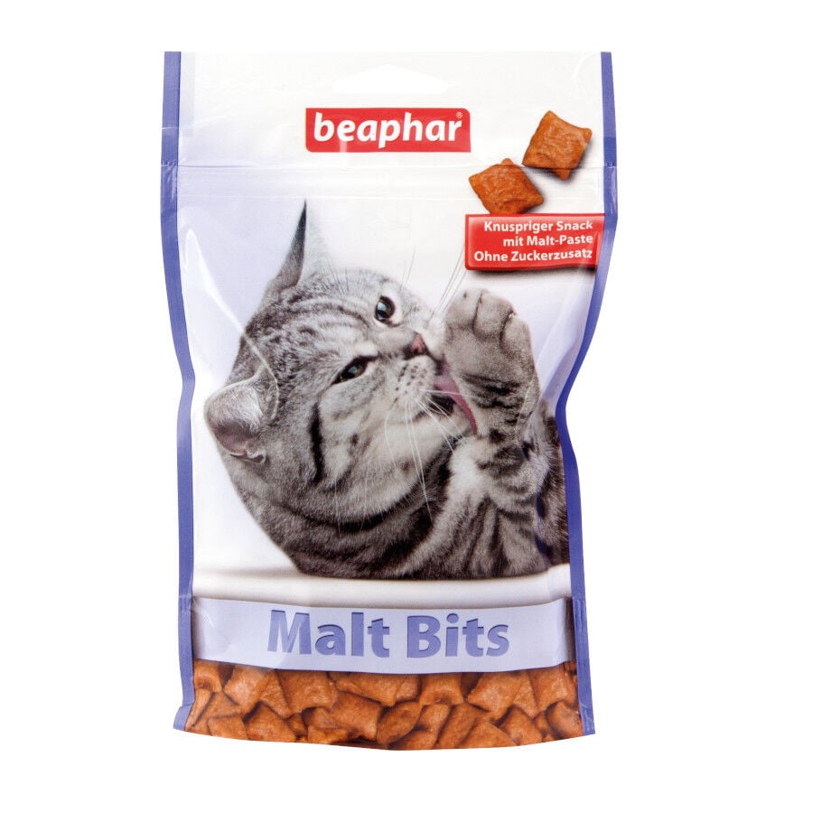 150 g Beaphar Bocaditos Malt Bits para gatos, , large indicador imagen numero 1