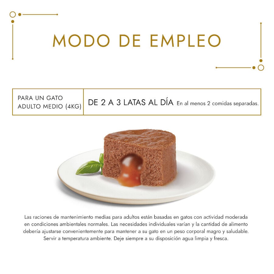 12 latas x 85 g Gourmet Gold Fondant Sabores Variados lata para gatos, , large Imagen numero 3