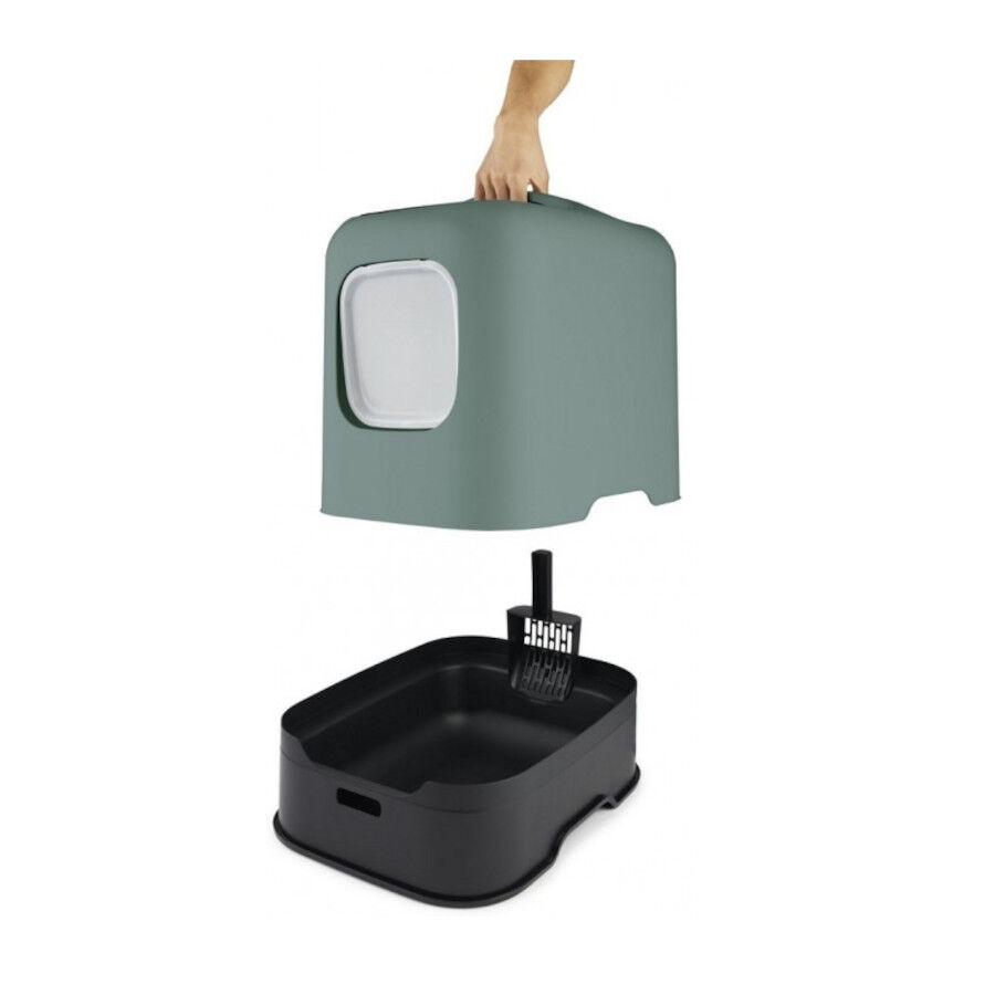 Rotho Biala Eco Arenero Verde para gatos, , large Imagen numero 2