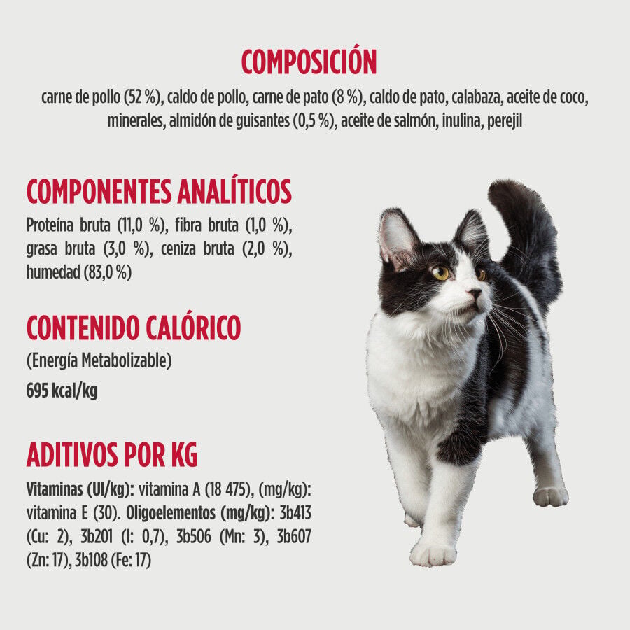 79 g Nulo Signature Stews Pollo con Pato Tarrina para gatos, , large Imagen numero 3