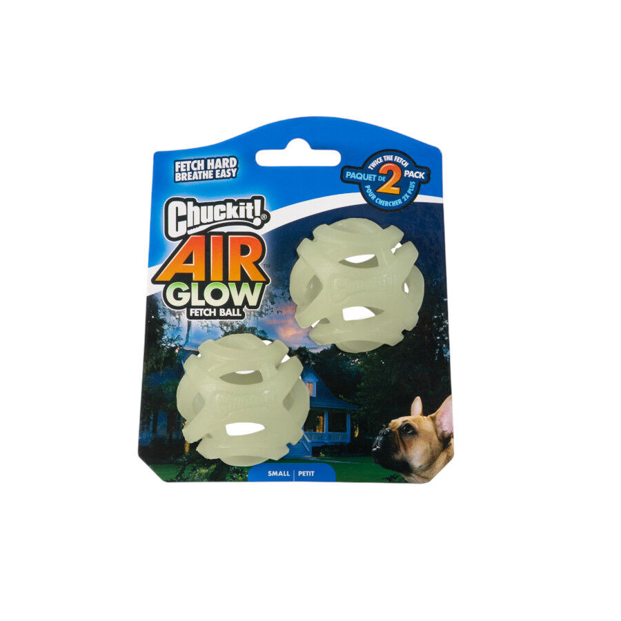 Chuckit! Pack de Pelotas de Goma Fluorescente para perros, , large indicador imagen numero 3