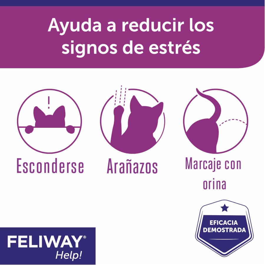Feliway Help Difusor y Recambio con feromonas para el estr&eacute;s ocasional, , large indicador imagen numero 3