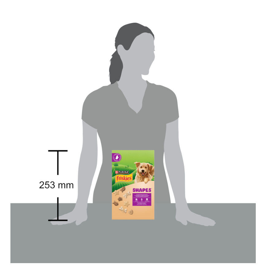 800 g Friskies Galletas Shapes para perros, , large indicador imagen numero 3