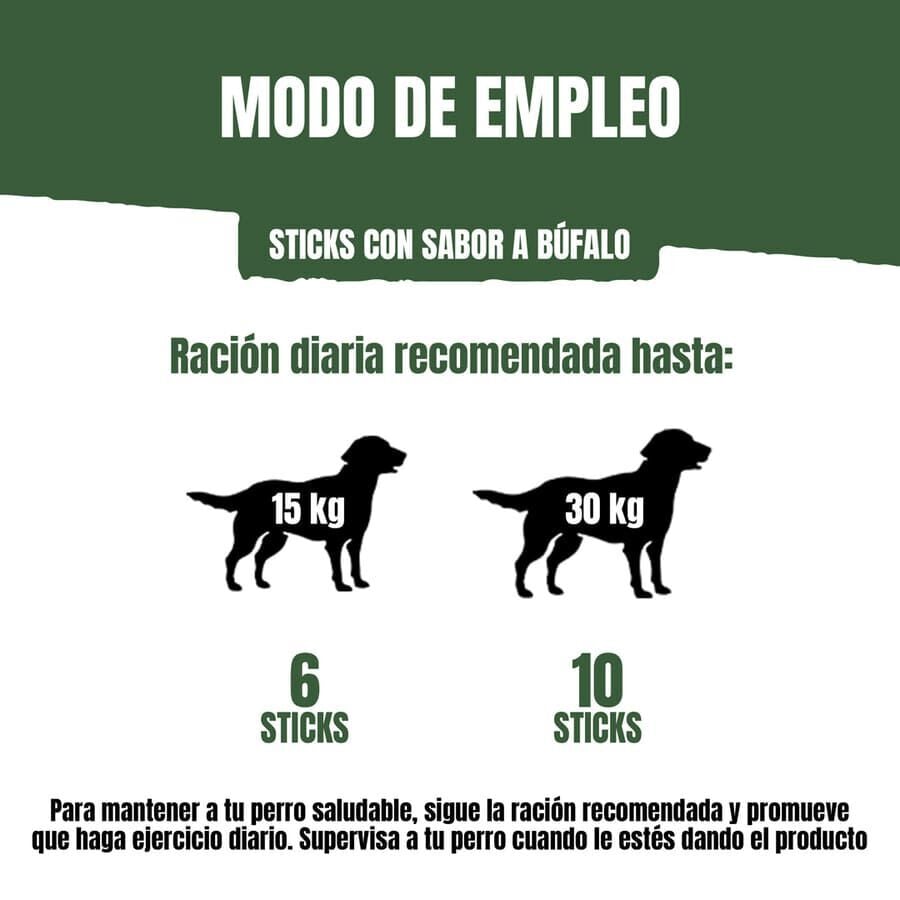 305 g Adventuros Palitos B&uacute;falo para perros, , large indicador imagen numero 8