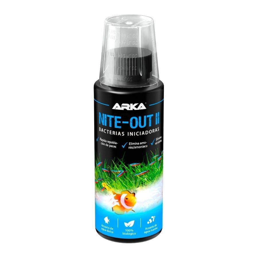 Arka Nite-Out II Eliminador de Amoniaco y Nitrito para acuarios