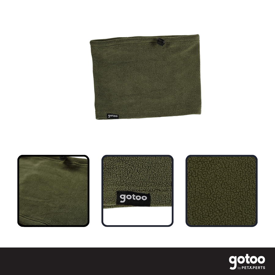 Gotoo Bufanda Polar Verde para perros, , large Imagen numero 3