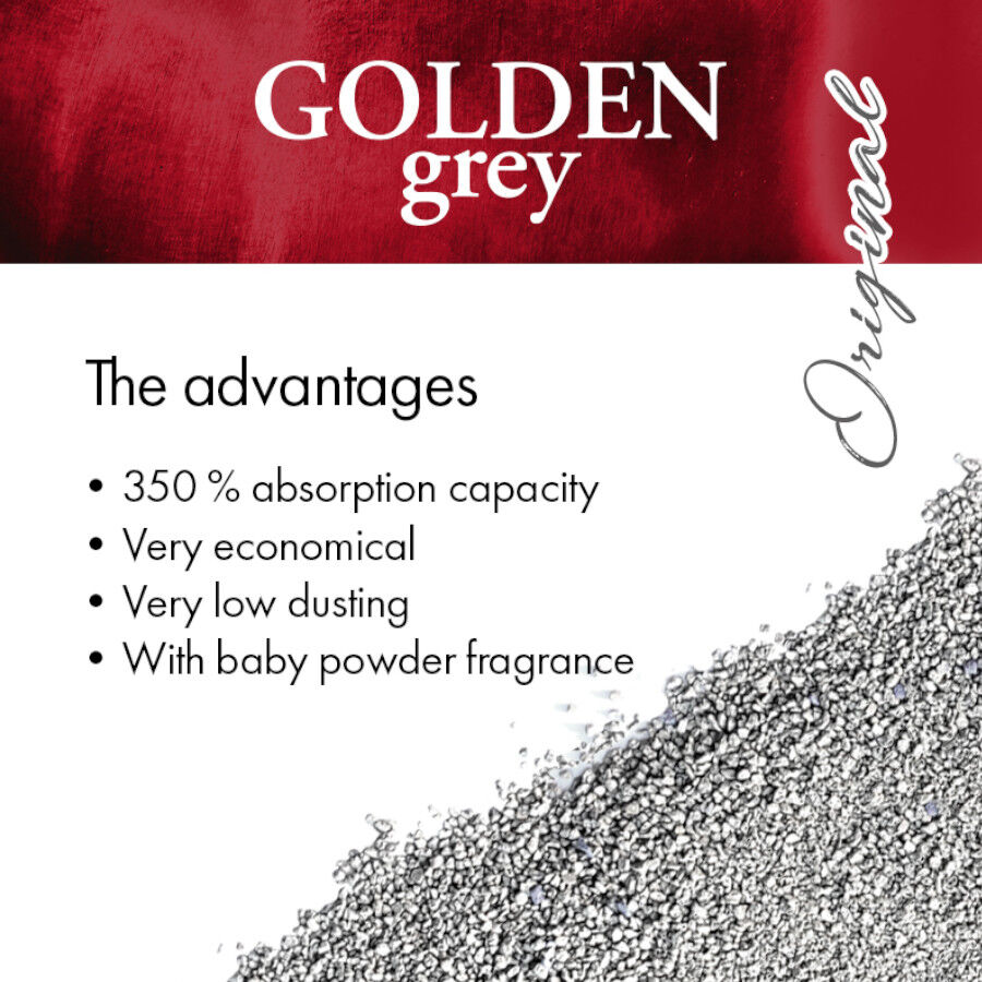7 kg Golden Grey Arena Fina Aglomerante para gatos, , large indicador imagen numero 3
