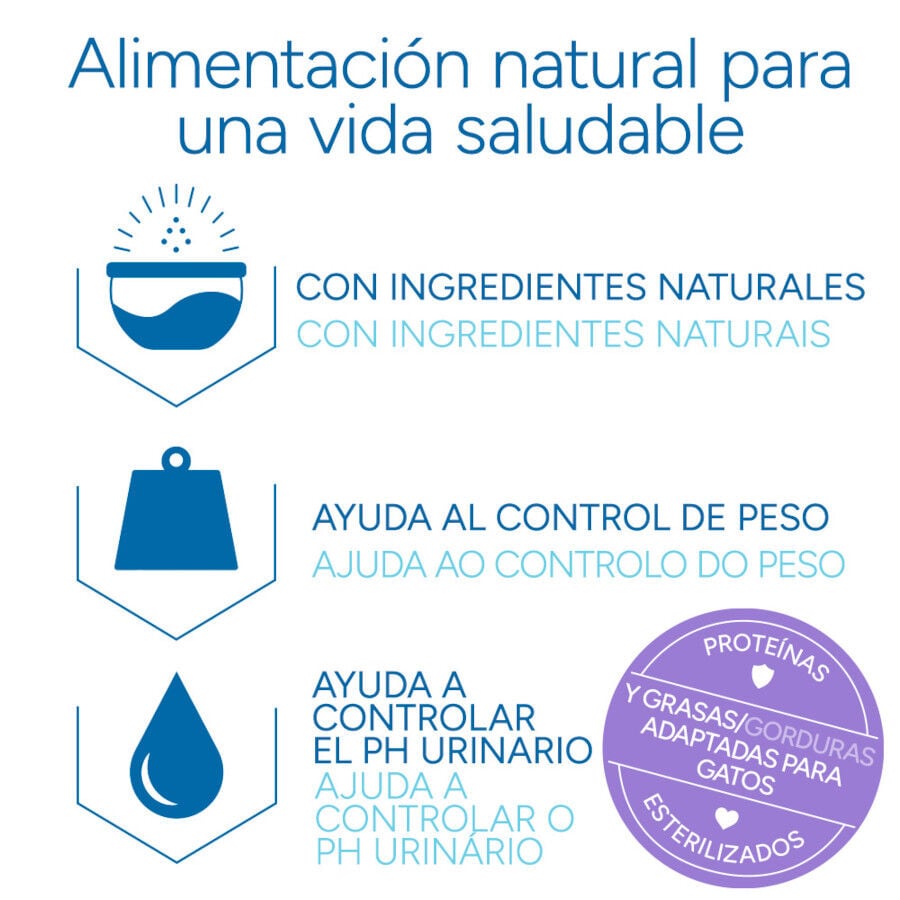 10 kg Criadores Cient&iacute;fico Adulto Esterilizado Pollo pienso para gatos, , large indicador imagen numero 6