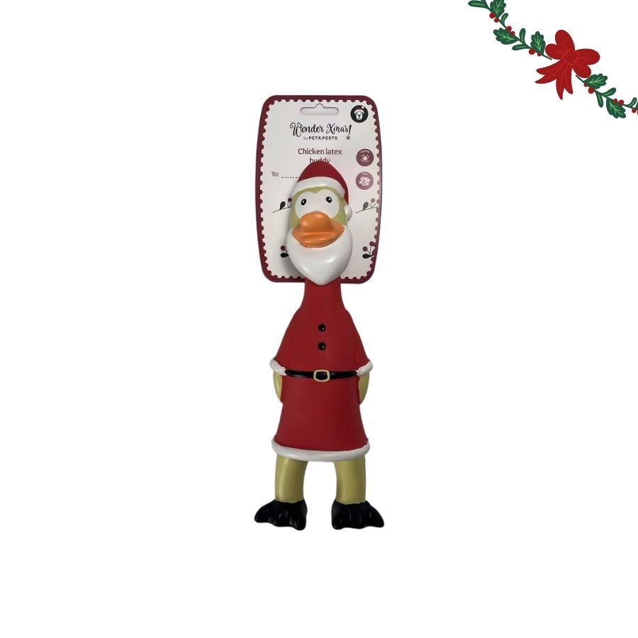Wonder Christmas Pollo L&aacute;tex Juguete para perros, , large Imagen numero 6