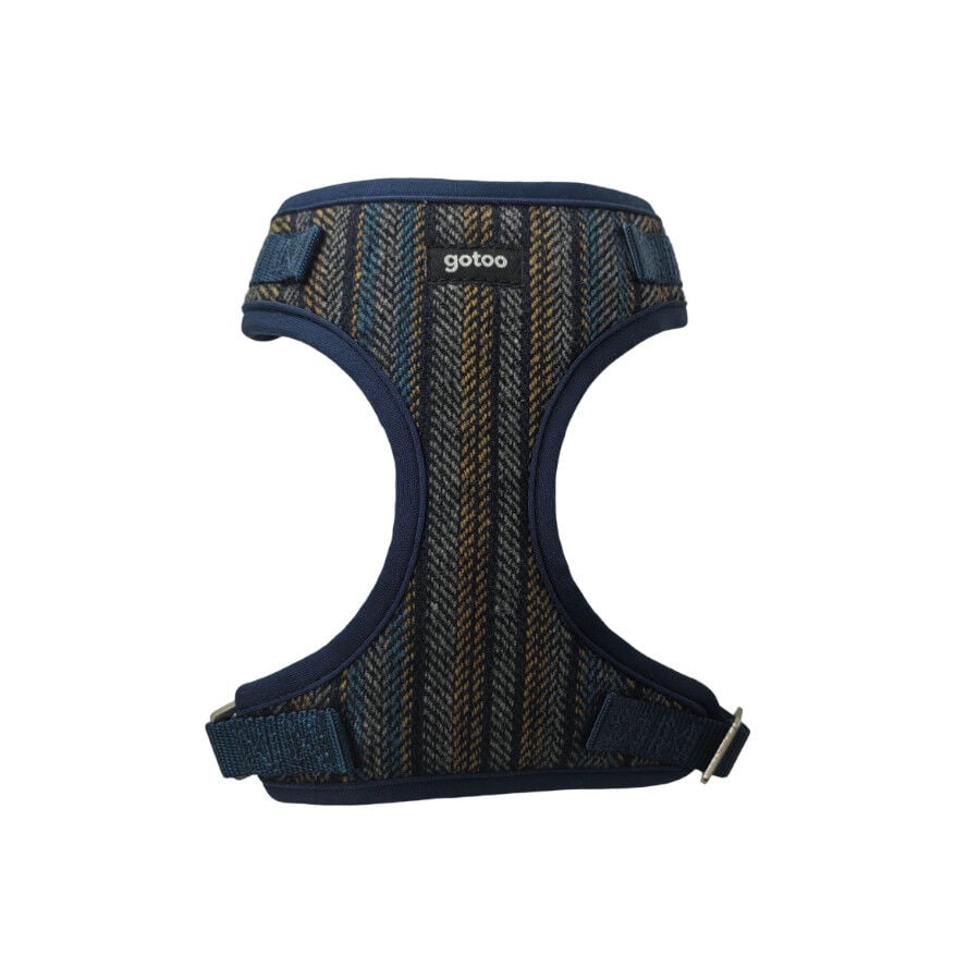 Gotoo Arn&eacute;s tipo camiseta Tweed azul para perros, , large indicador imagen numero 1