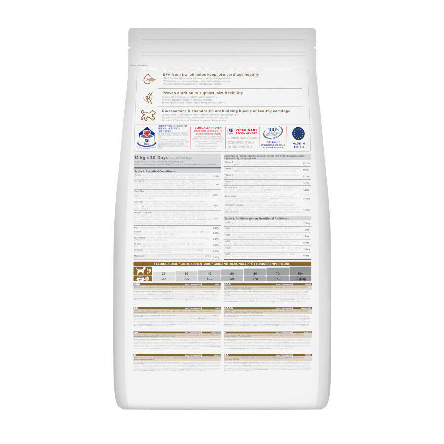 12 kg Hill's Science Plan Healthy Mobility Adult Large Pollo pienso para perros, , large indicador imagen numero 8