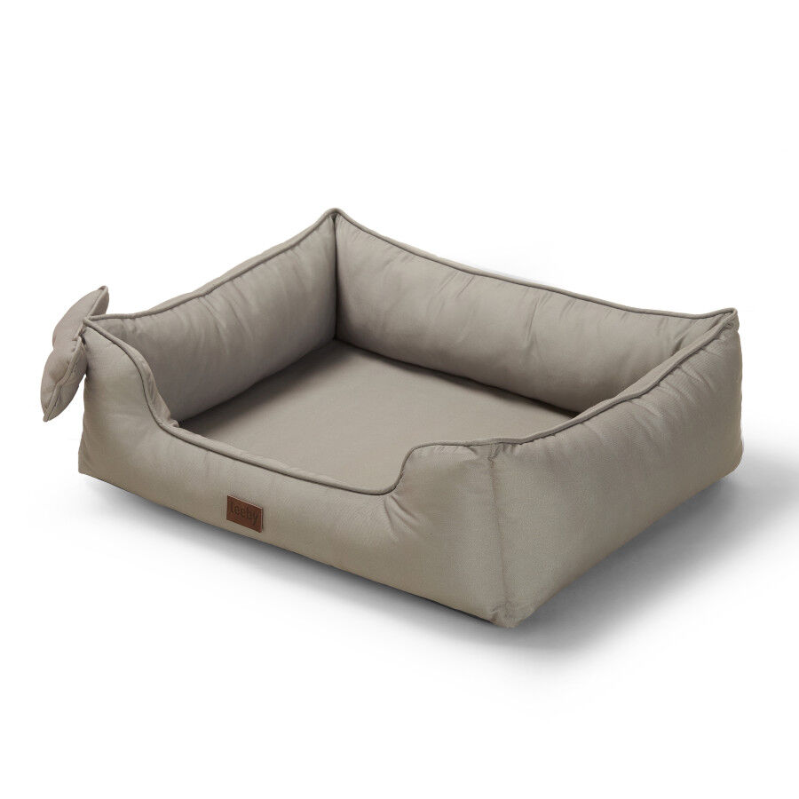Leeby cama viscoel&aacute;stica gris para perros, , large indicador imagen numero 3