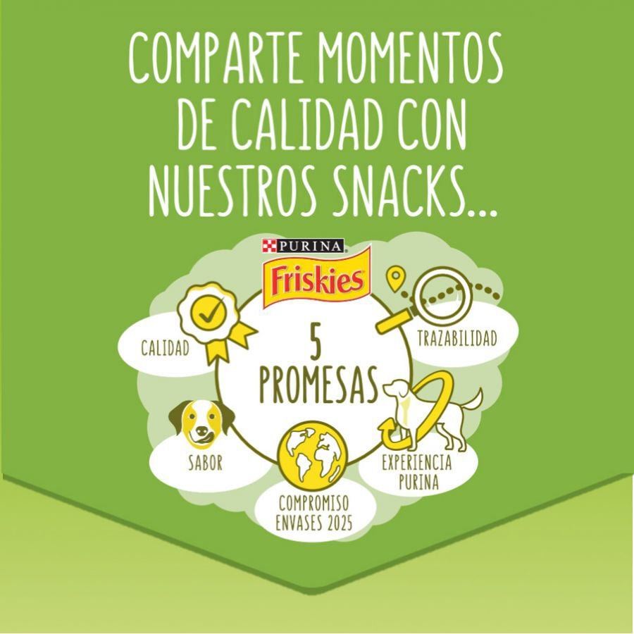 7 barritas Friskies Delicious Snack Dental de Pollo para perros, , large indicador imagen numero 2